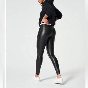 Spanx faux leather leggings